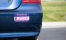 Bumper Stickers Purple on Car