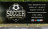 Mesh Fence Banner Soccer Camp Registration