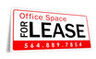 For Lease Vinyl Plastic