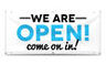 We are open come on in!